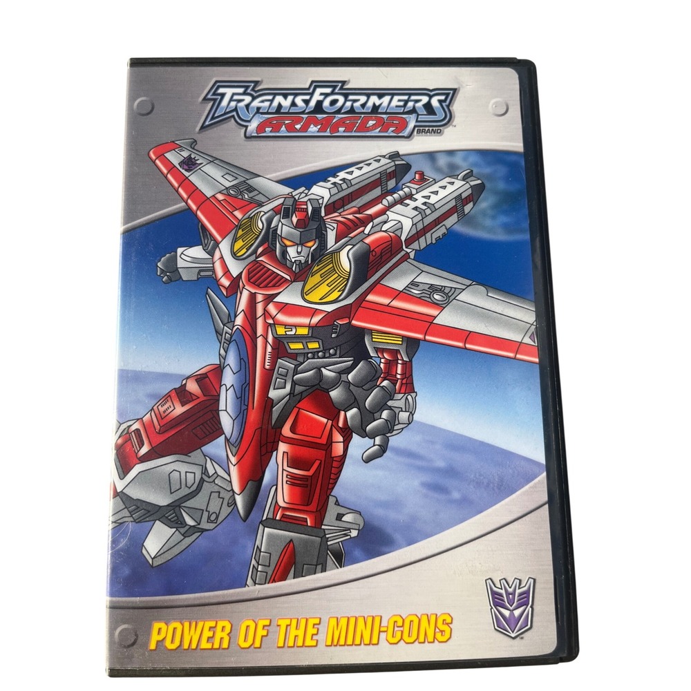 Transformers Armada Power of the‎ Mini-Cons DVD 2003 Rhino Home Video Starscream
